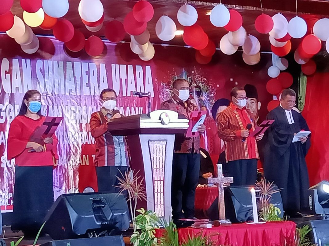 Natal Bersama PDI Perjuangan Sumut