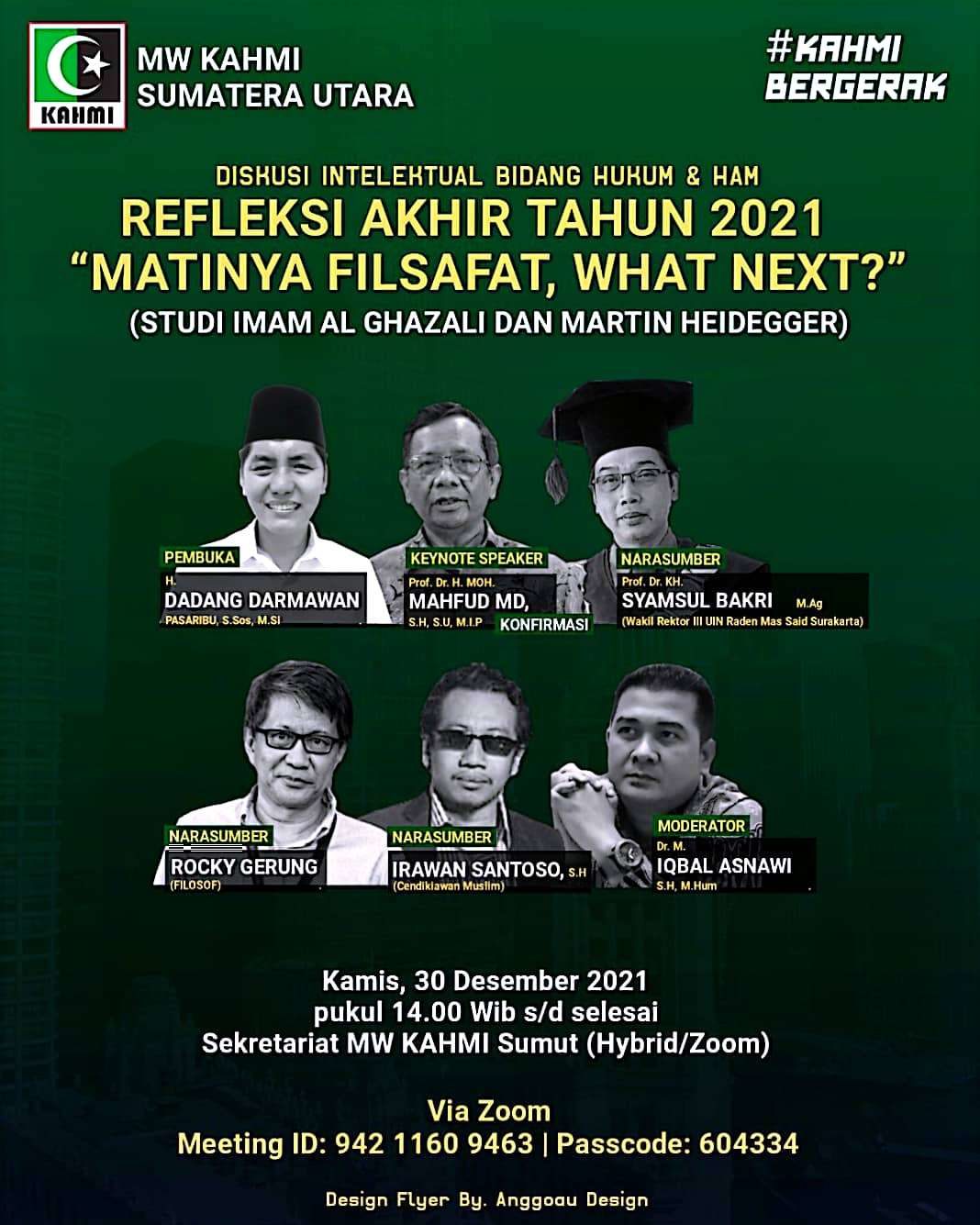 TOR Diskusi Intelektual KAHMI Sumut