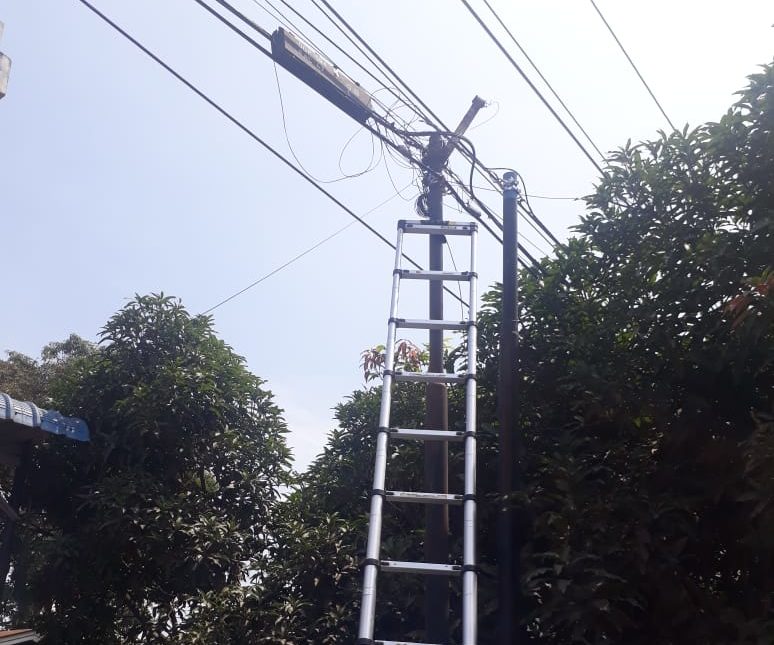 3 Pekerja Telkom Tersengat Listrik di Sergai