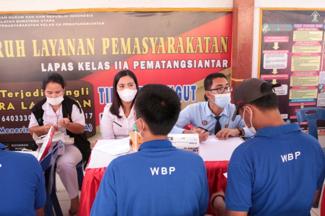 WBP Lapas Kelas IIa Pematang Siantar