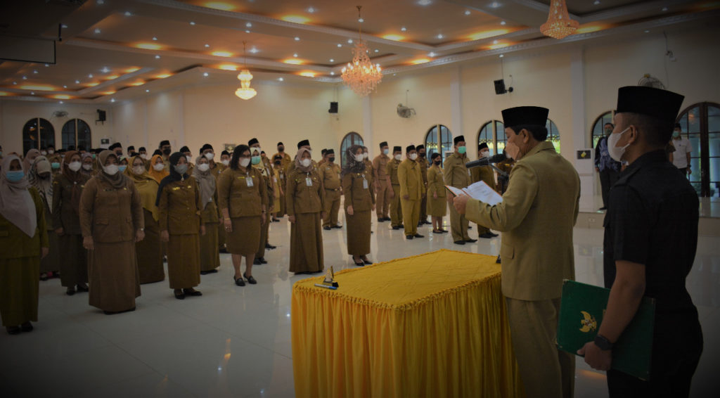 42 Pejabat Eselon dan 191 Pejabat Fungsional Pemkab Langkat