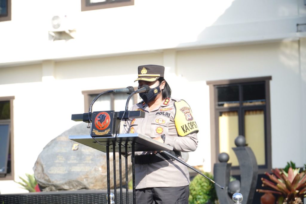 42 Personil Polres Banjar Naik Pangkat