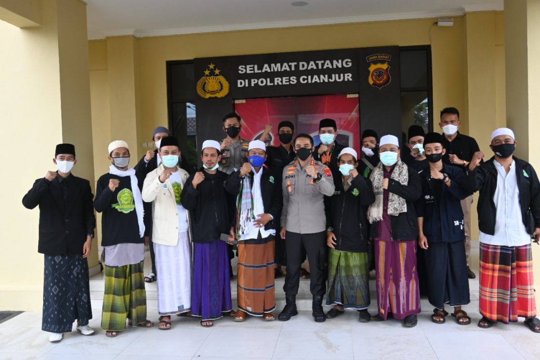 Majelis Hubbur Rasul SAW Audiensi dengan Kapolres Cianjur