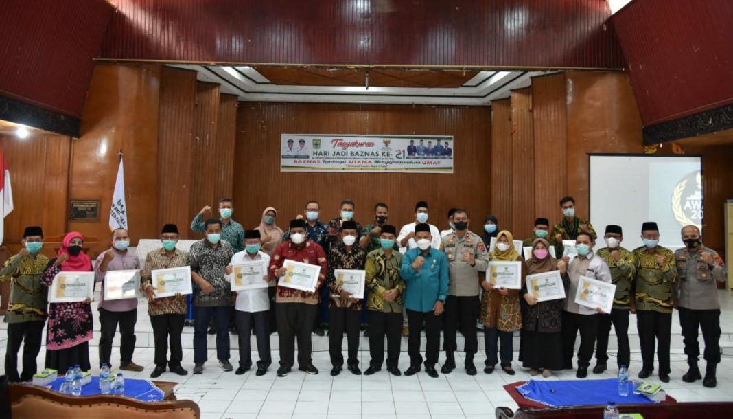 Tasyakuran HUT BAZNAS ke 21, Baznas Padang Pariaman
