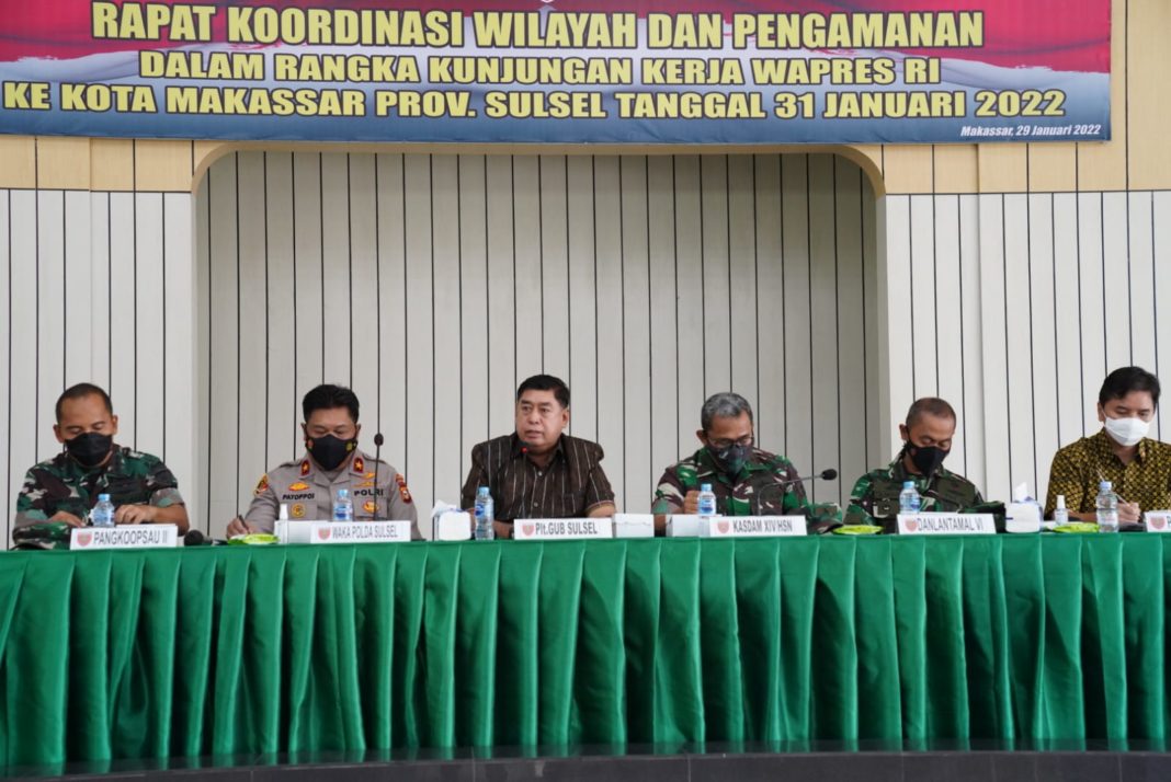Abdul Hayat Hadiri Rakorwil dalam Rangka Kunker Wapres RI