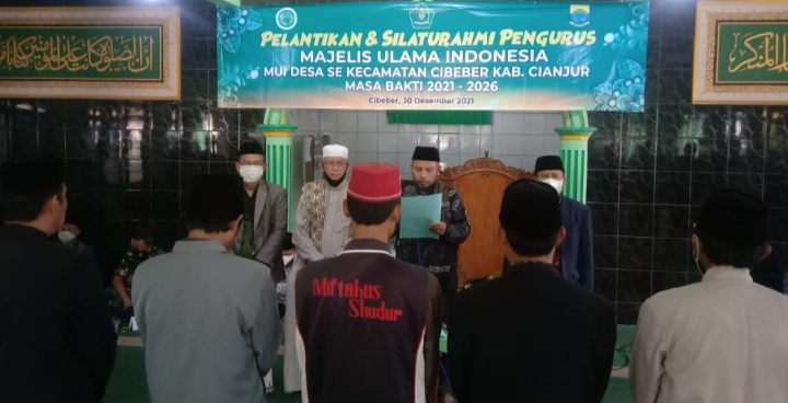Pembinaan dan Pelantikan Pengurus MUI Desa Se-Kecamatan Cibeber Cianjur