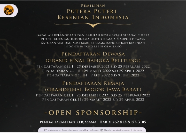 Salam Kesenian ??✨ Berkarya, Berestetika, Berinovatif!