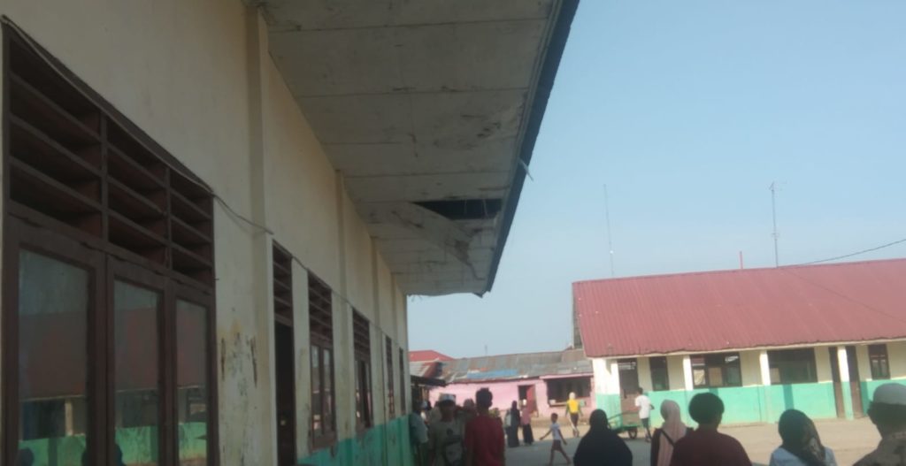 Bangunan SD Negeri di Desa Jaring Halus Langkat