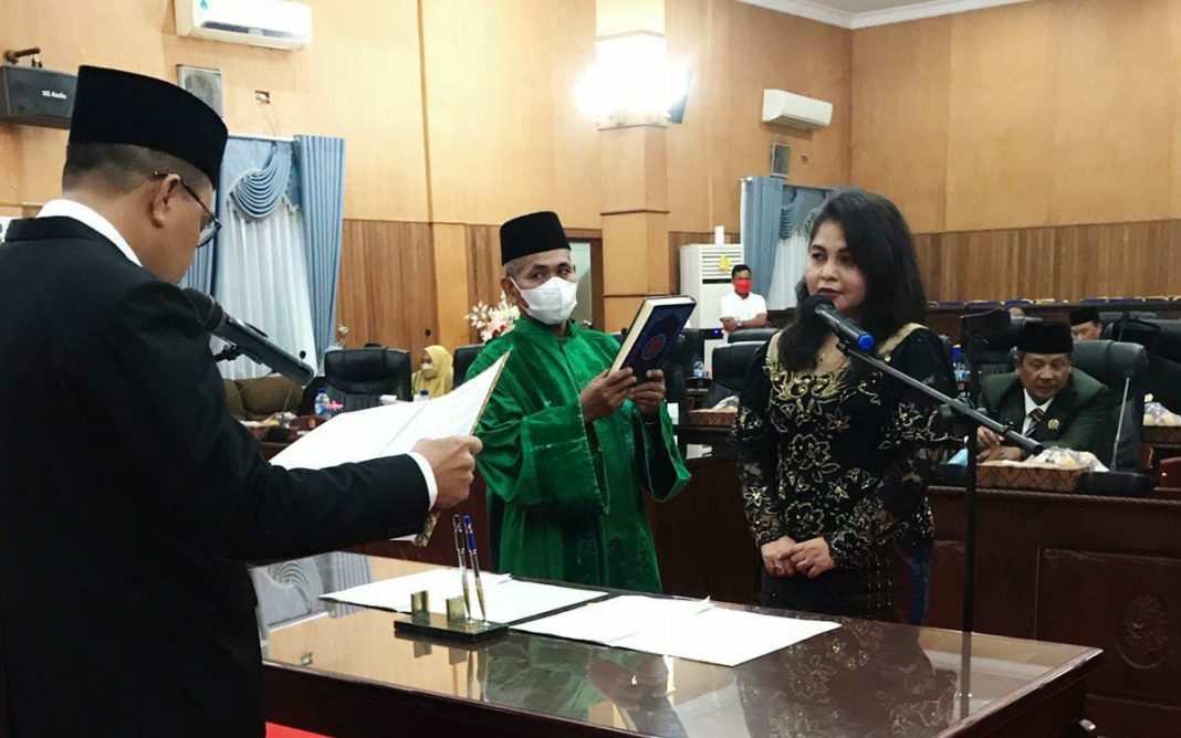 Rizky Aryetta Resmi Jabat PAW Anggota DPRD Batu Bara