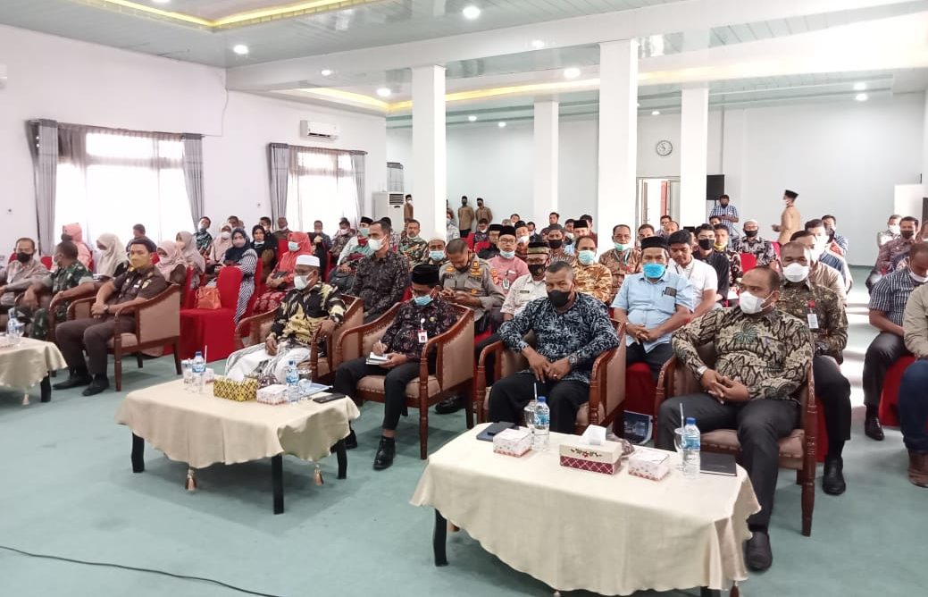 Sekda Pimpin Rakor Pembangunan Masjid Agung
