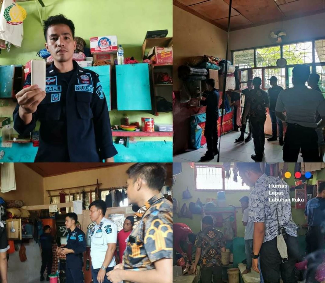 Razia Insidentil Lapas Labuhan Ruku