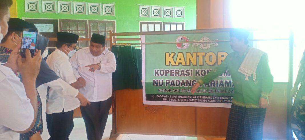 Bupati Padang Pariaman Louncing Koperasi Konsumen NU Padang Pariaman