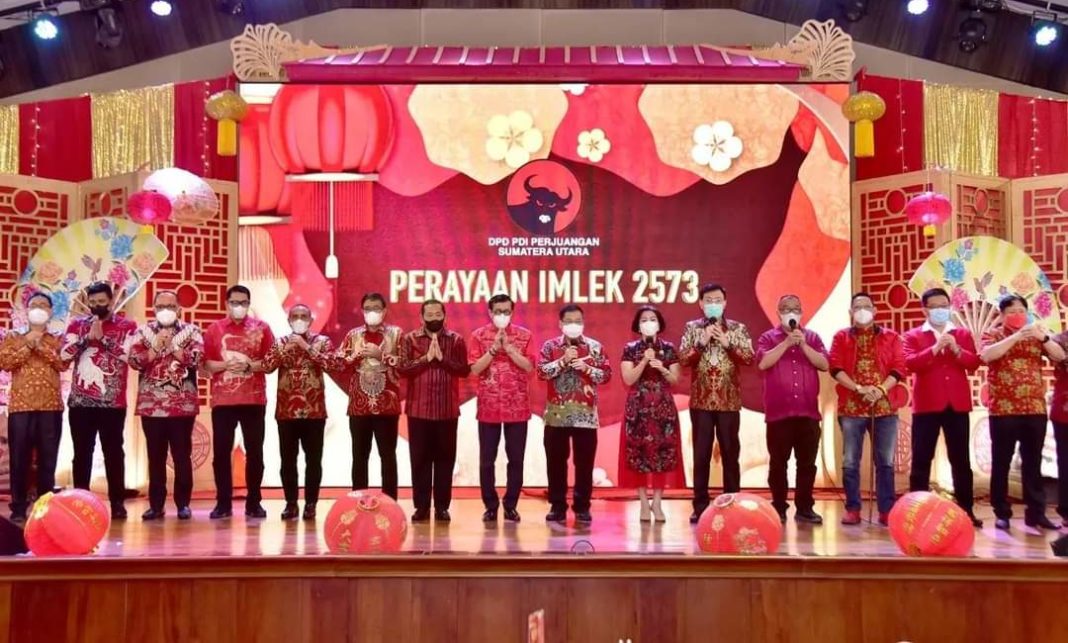 Imlek PDIP Sumut