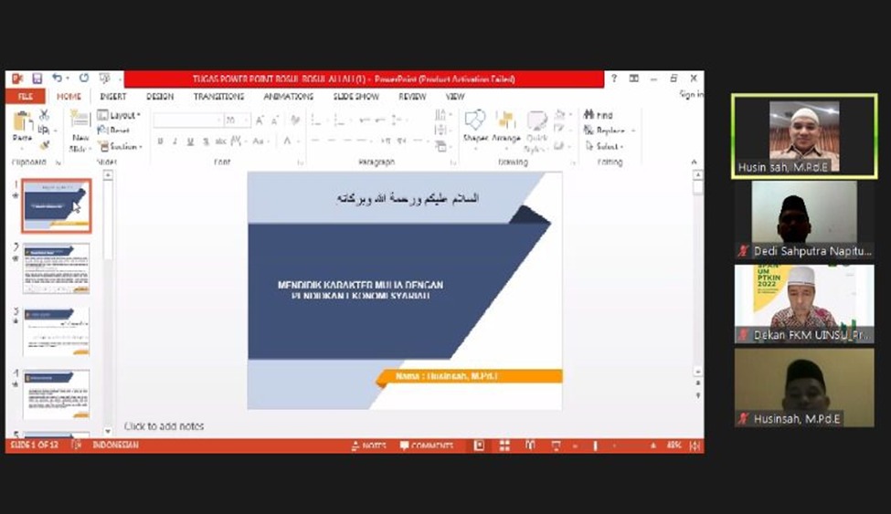 Diskusi Dosen STIT AILU dan FITK UIN-SU