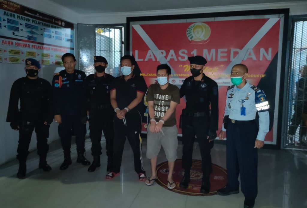 Dua Napi Lapas I Medan 
