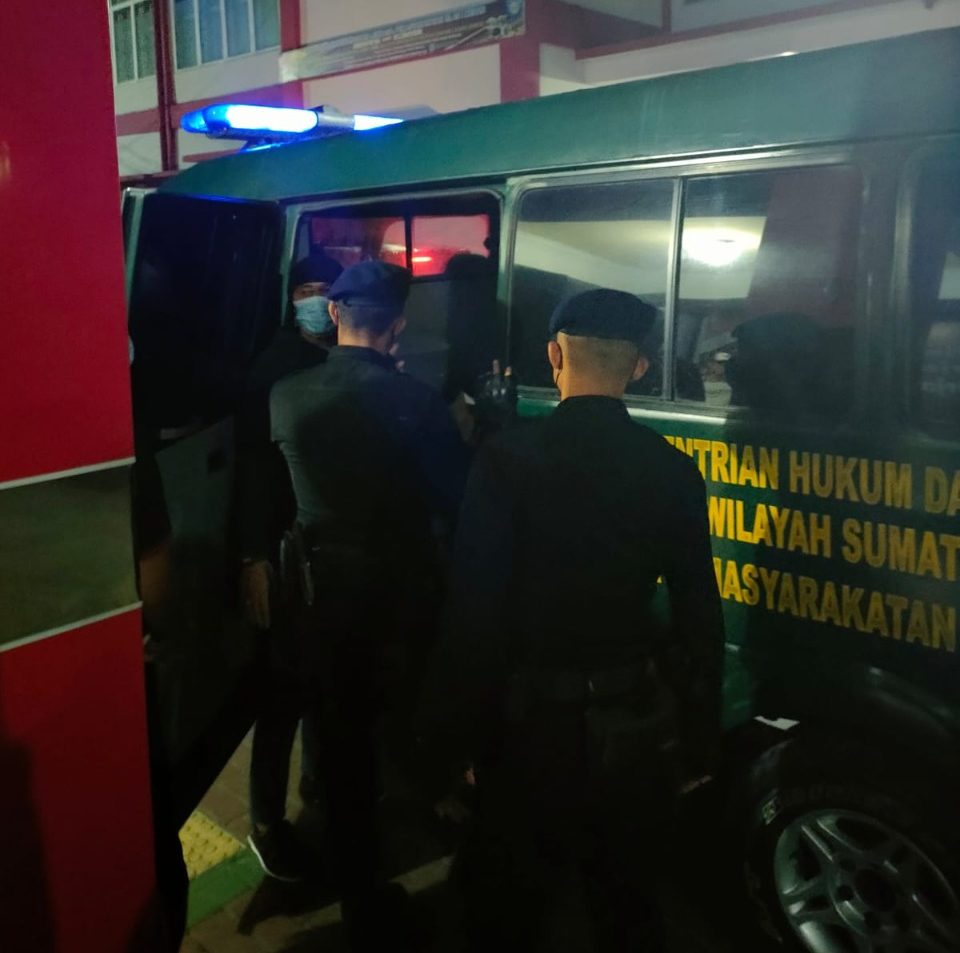 Dua Napi Lapas I Medan