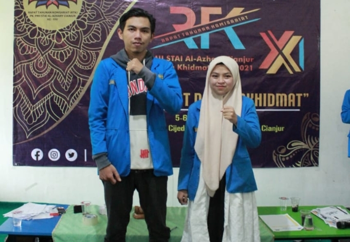 Fairiza-Lala Pimpin PK PMII STAI Al-Azhary Cianjur