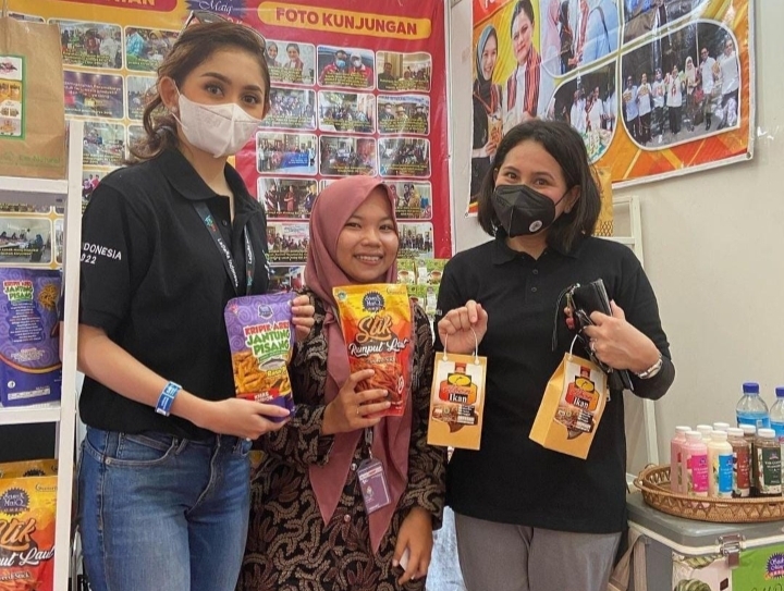 Produk UMKM Dipromosikan Dini Nurfitri Wijaya