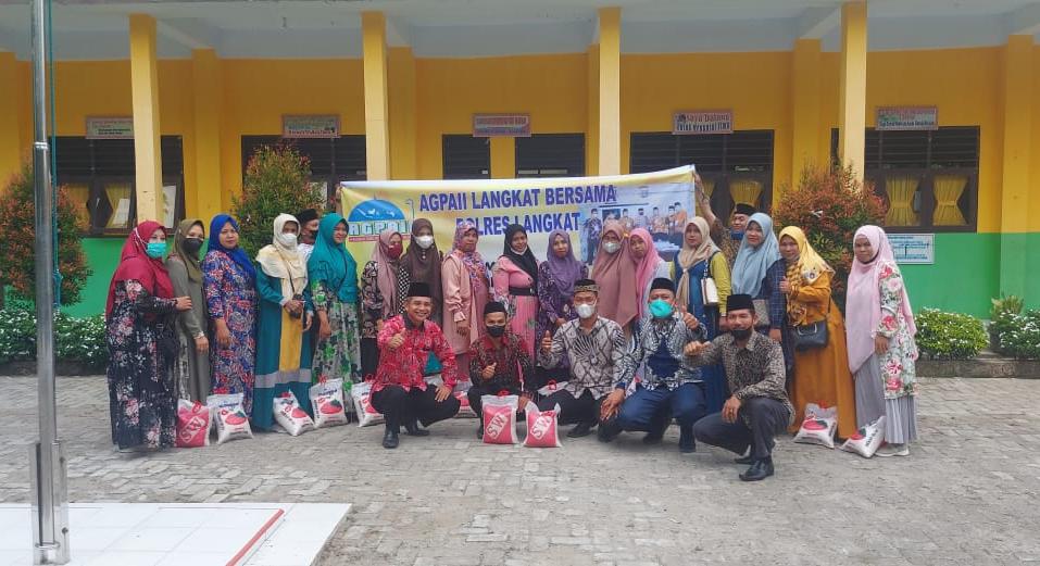 AGPAII dan Kapolres Langkat