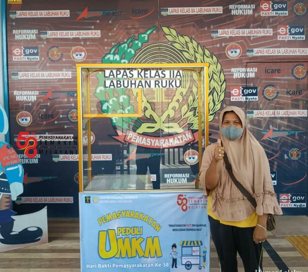 Permasyarakatan Peduli UMKM, Lapas Labuhan Ruku