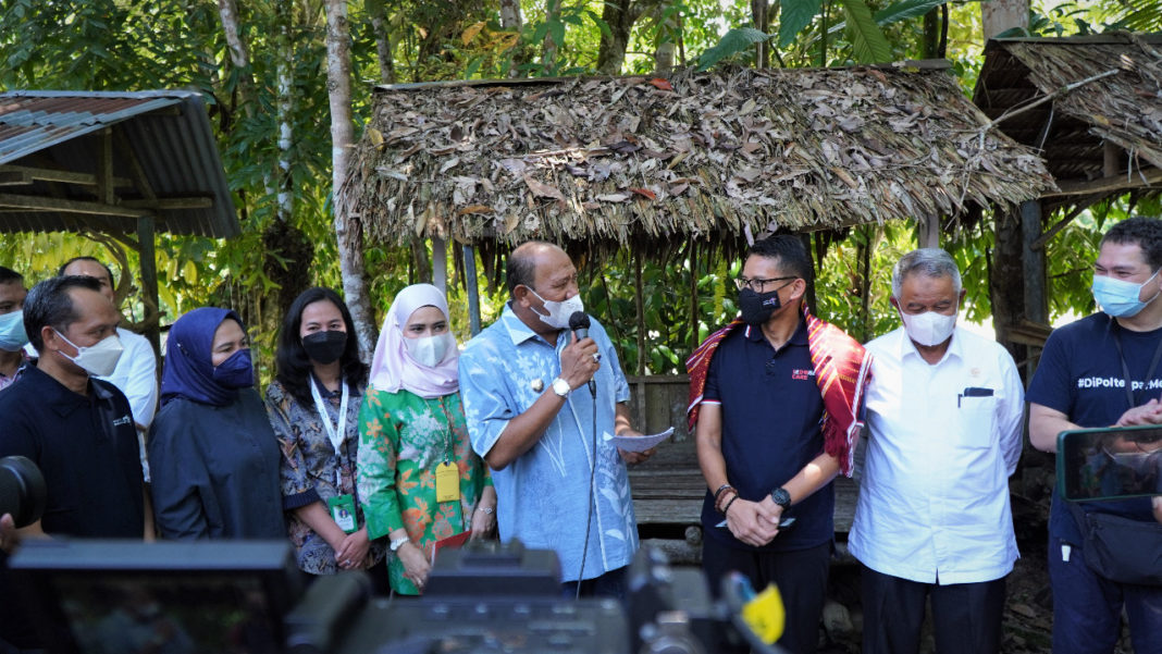 Sandiaga Uno ke Langkat