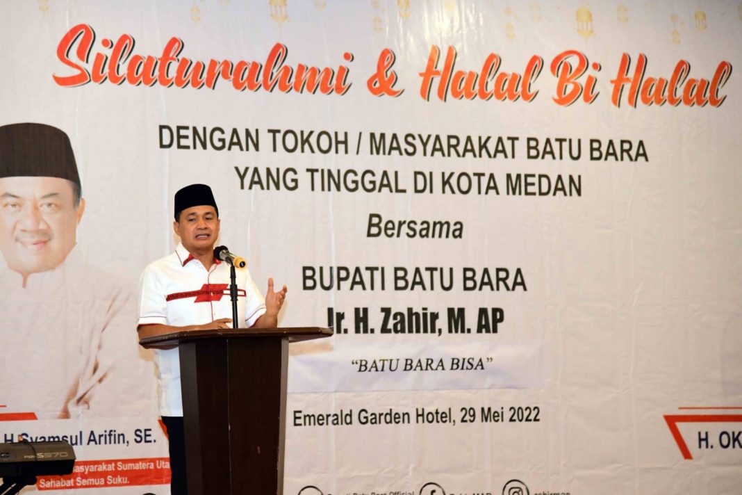 Bupati Zahir Gelar Halal Bihalal