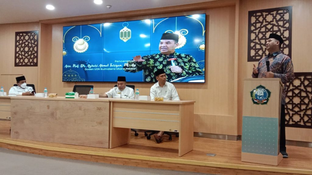 FKM UIN SU Gelar Halal Bihalal Idul Fitri 1443 H