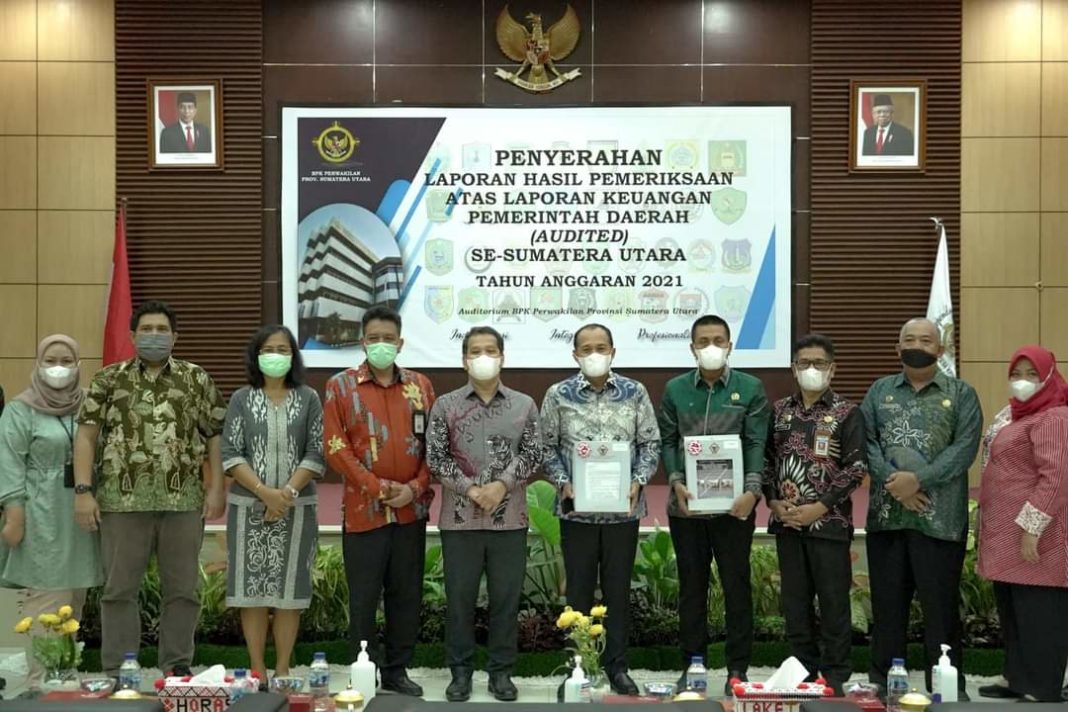 Ketua DPRD Hadir Dalam Penerimaan WTP Ke 4 Pemerintah Batu Bara, Bupati Zahir : Kami Bangga