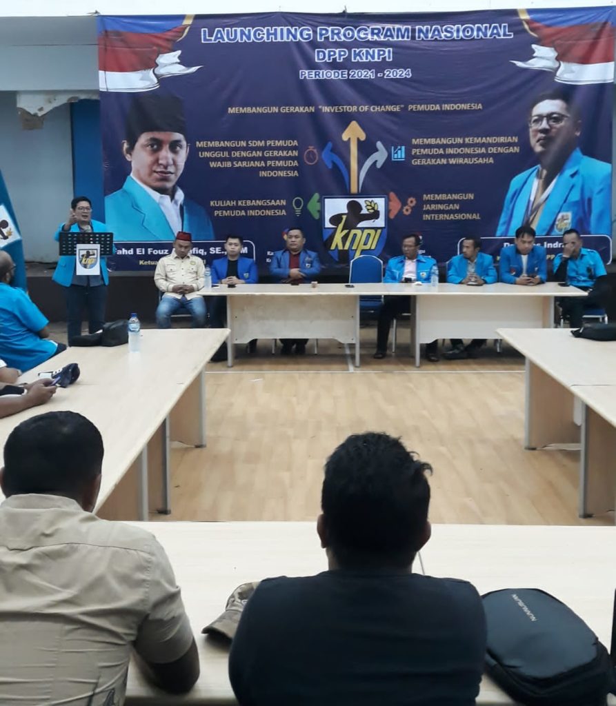 Launching Program Nasional DPP KNPI, Dr. Ilyas Indra Akan Jalankan Gerakan Membangun 'Investor of Change' Pemuda Indonesia