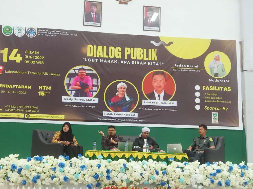DEMA FUAD IAIN Langsa Gelar Dialog Publik
