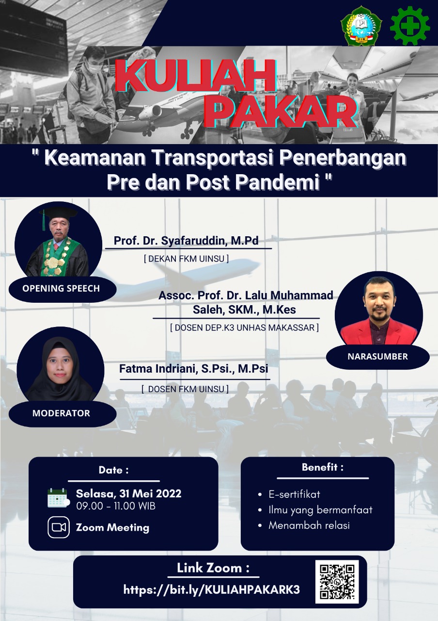 FKM UIN-SU Adakan Kuliah Pakar