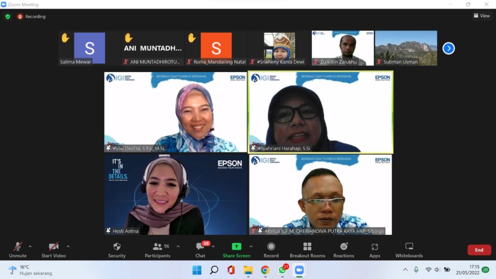 IGI Kota Sibolga Gelar Webinar