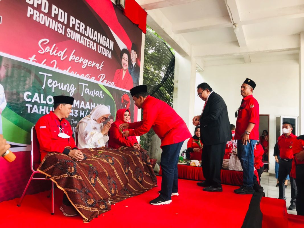 Calon Jamaah Haji dari DPD PDI Perjuangan Sumut