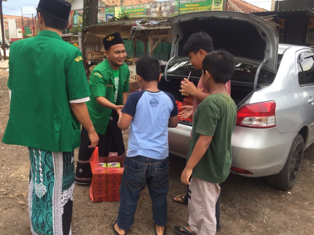 GP Ansor Karangtengah Cianjur Rutin Berikan Santunan