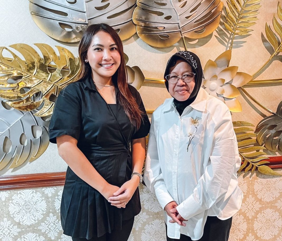 Bertemu Mensos Tri Rismaharini, Meryl Sampaikan Aspirasi Rakyat Sumut
