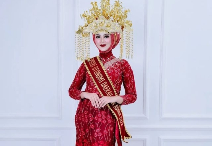 Cantik dan Anggunnya Destika Meilani, Putri Otonomi Indonesia Kabupaten Bogor 2022