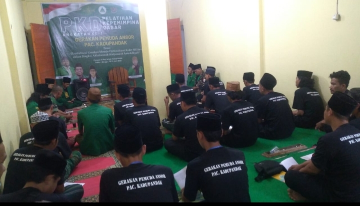 PAC GP Ansor Kadupandak Cianjur Gelar PKD