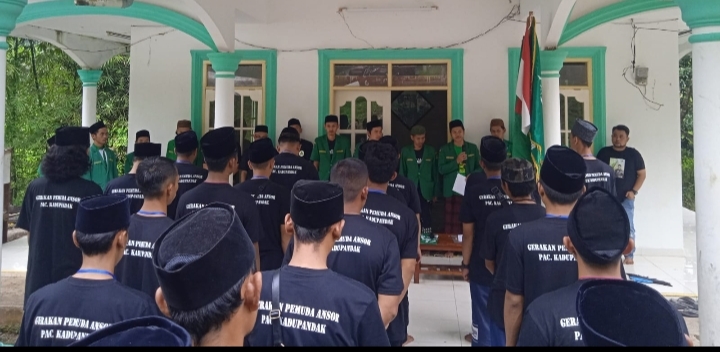 PAC GP Ansor Kadupandak Cianjur Gelar PKD