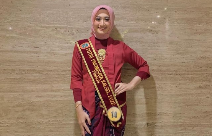 Olivia Anafarida, Runner Up 2 Putri Pariwisata Kalsel 2022