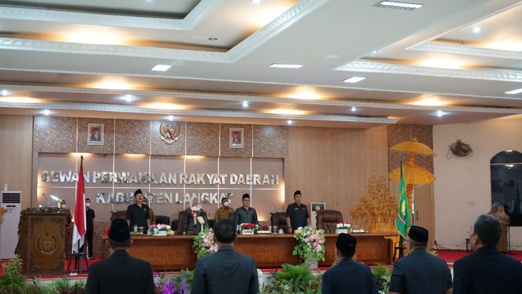 Rapat Paripurna DPRD Langkat