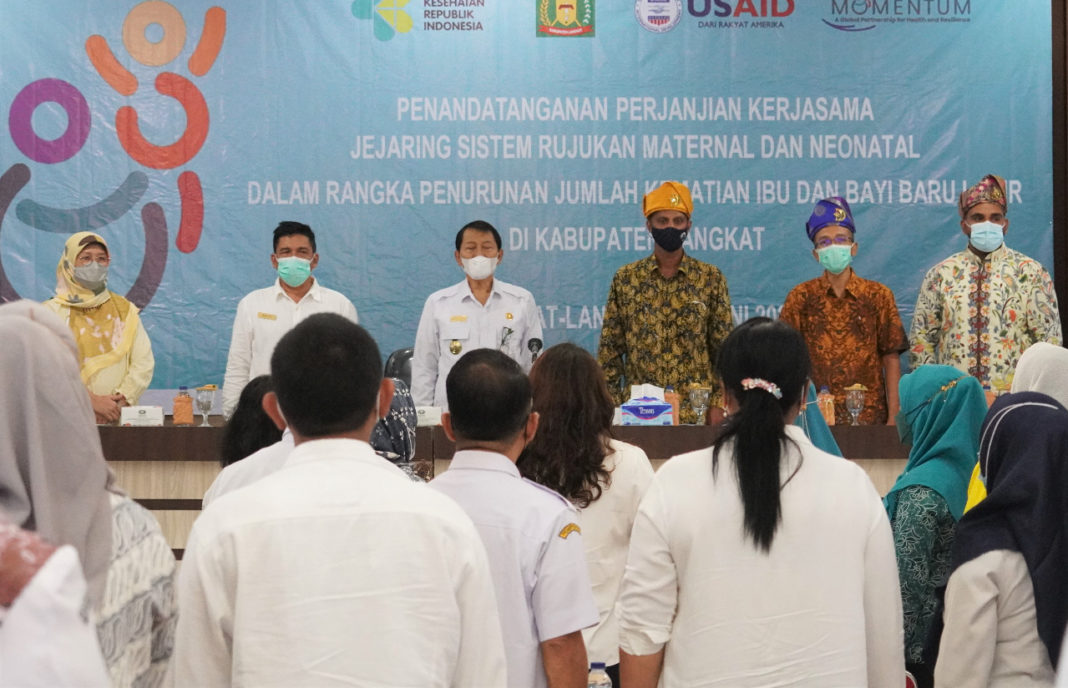 Tim USAID MPHD ke Langkat