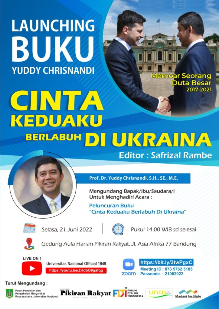 Lauching Buku Jilid 2 Karya Yuddy Chrisnandi