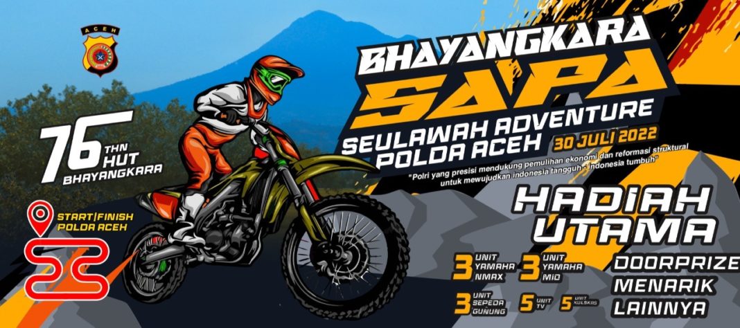 Event Seulawah Adventure Polda Aceh