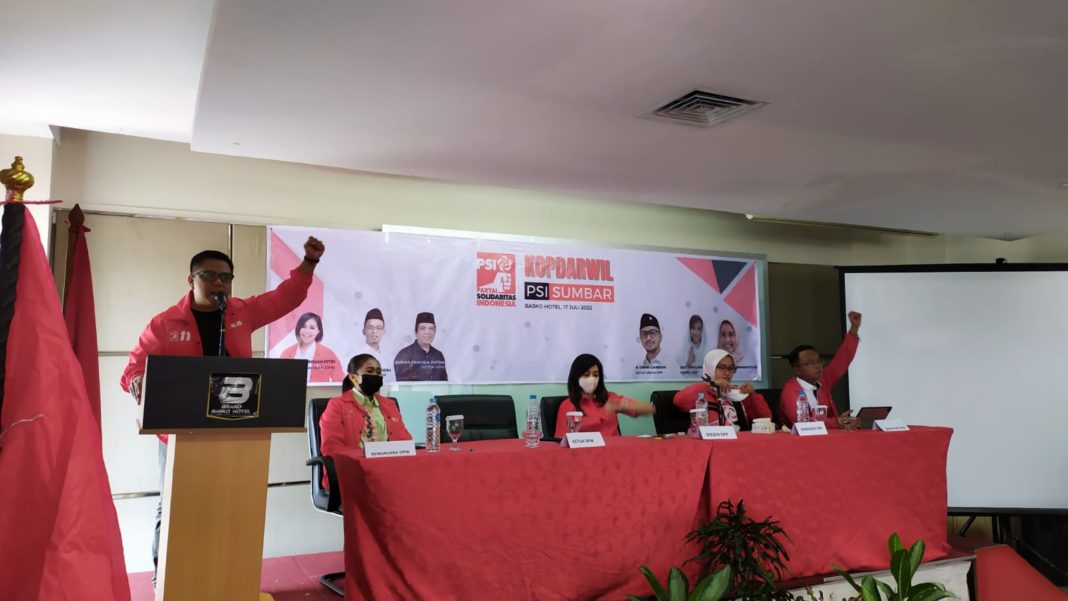 Kopdarwil PSI Sumbar Berjalan Sukses, Dihadiri Sekjend DPP PSI Dea Tunggaesti dan Wasekjend Danik Eka Rahmaningtiyas