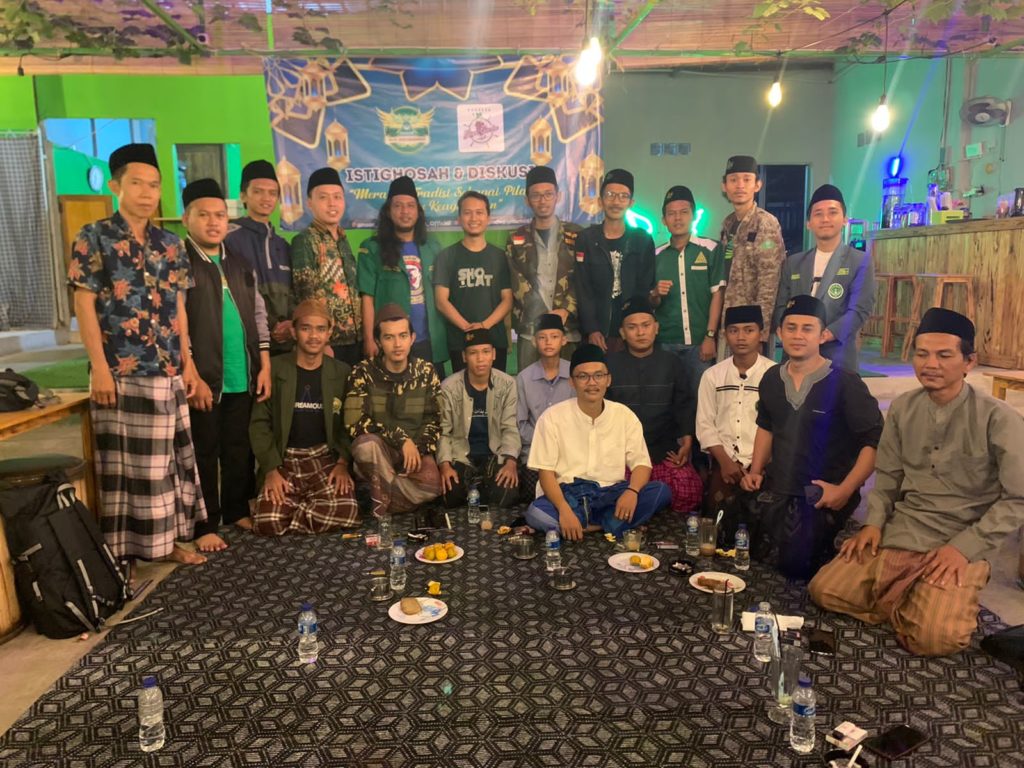 Gandeng Café Nahkoda Grape Garden, GP Ansor Karangtengah Cianjur Sukses Gelar Istighosah dan Literasi Digital