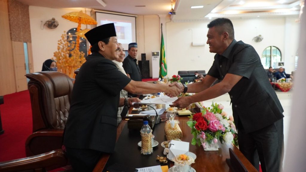 Rapat Paripurna DPRD Langkat