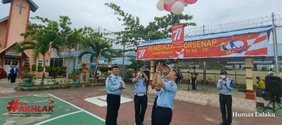 Porsenap Lapas Kelas IIA Labuhan Ruku