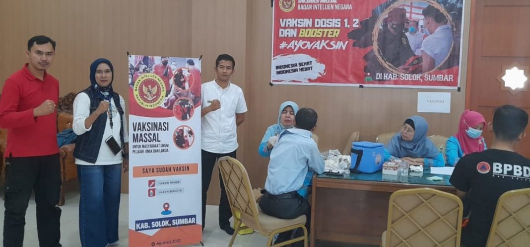 BINDA Sumbar Dorong ASN Pemerintahan Kabupaten Solok Vaksinasi Booster Sebagai Wujud Terciptanya Herd Immunity