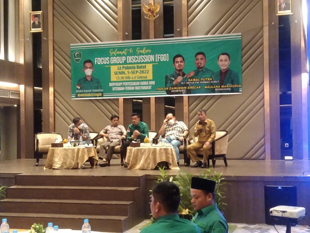 Himmah Sumut Gelar Diskusi Terkait Kenaikan BBM