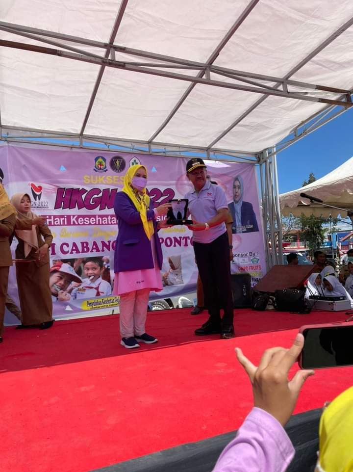 Peringati HKGN ke 12, PDGI Jeneponto Gelar Sikat Gigi Massal